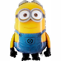 Balon bajkowy - Minionek Dave - 84 cm