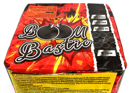 BATERIA BOOM BASTIC 36 strzałów 20mm SUPERPOWER