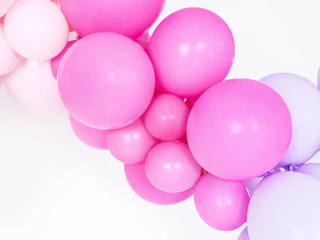 Balony lateksowe 23 cm Pastel Pastel Fuchsia (FUKSJOWY) 100 szt.
