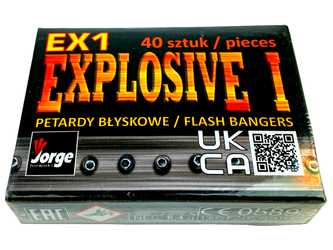 Petardy hukowe EX1, 40 sztuk - Jorge