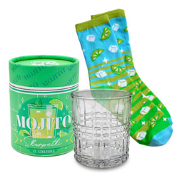Skarpetki - Gift Me Sox - W szklance - Mojito