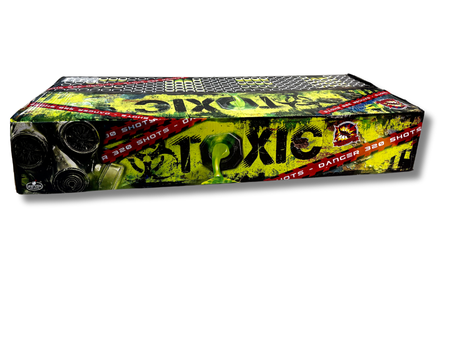 WYRZUTNIA TOXIC, 320 strzałów, 25 mm, CLE4543, SRPYRO