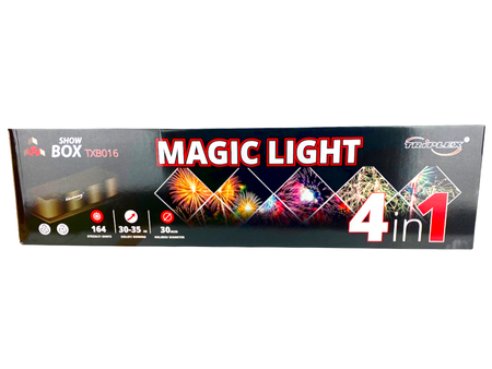 Bateria MAGIC LIGHT, 164 strzały, 30mm - Triplex