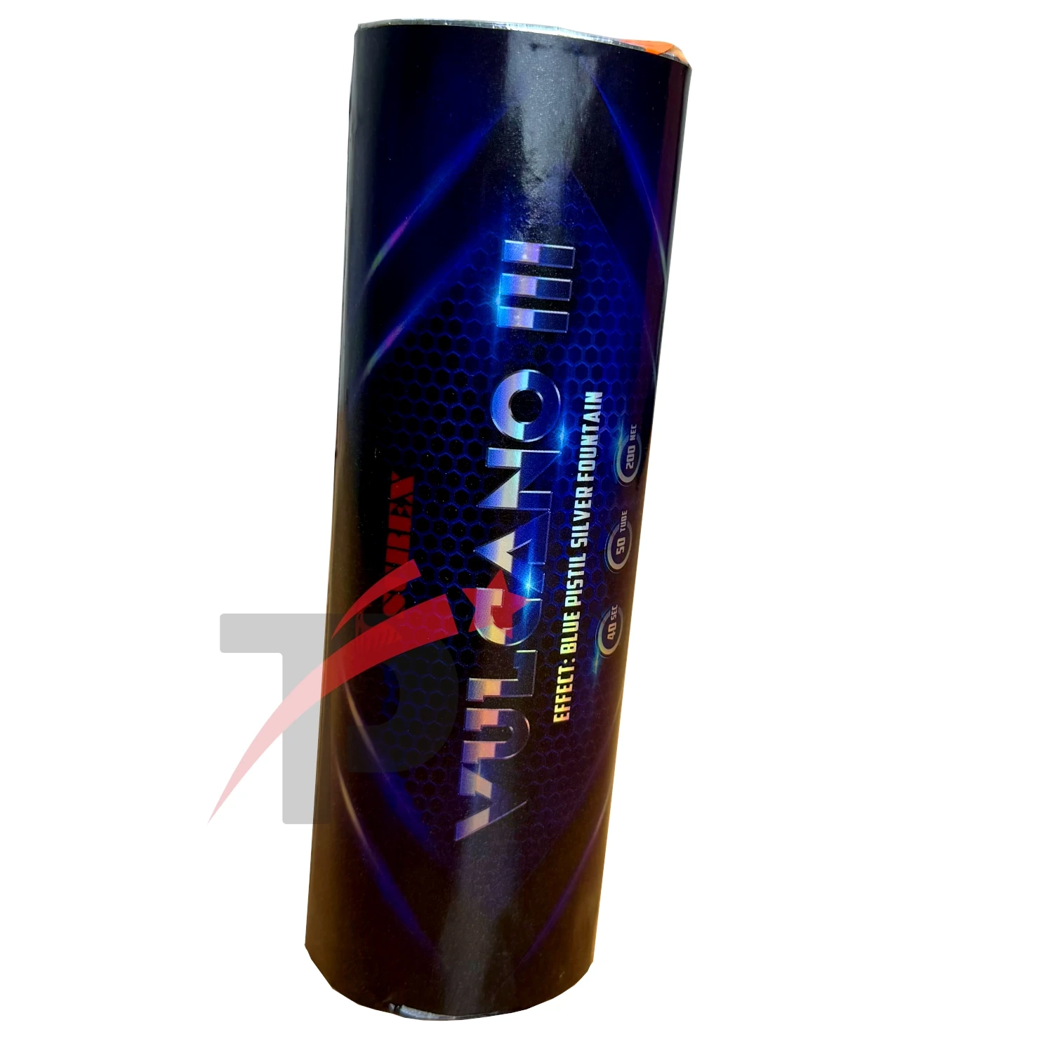 WULKAN / FONTANNA VULCANO III BLUE PISTIL SILVER FOUNTAIN