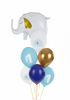 Balony 30 cm, Roczek, Pastel Light Blue