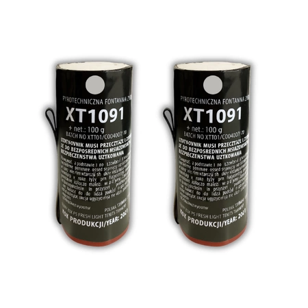 Fontanna iskier, Srebrna, 2m, 30 sekund - Triplex