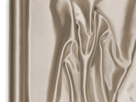 Satyna gładka - Zimne złoto - 0,48 x 9 m