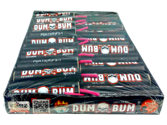 Petardy hukowe DUMBUM MIDLLE RED, 20 sztuk - KLASEK