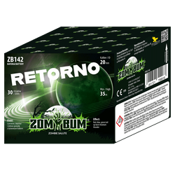 WYRZUTNIA HUKOWA RETORNO, 30 strzałów, 20 mm, ZB142, ZomBum