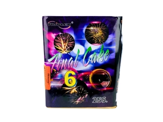 Bateria FINAL CAKE 6 - 25 strzałów, 30mm - Triplex