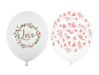 Balony 30cm - Love - Mix - 50 szt.