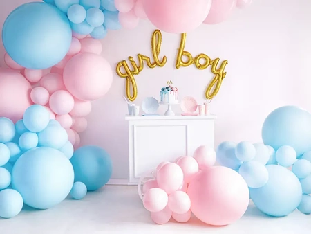 Balony lateksowe 60 cm Pastel Light Blue (JASNOBŁĘKITNY) 1 szt.