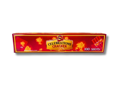 Karabinek hukowy Celebrations Cracker - 100 strzałów - CLE0214 - SRPYRO