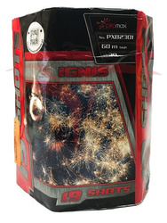 BATERIA IGNIS - 19 strzałów MIX EFEKTÓW I KOLORÓW