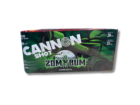 WYRZUTNIA HUKOWA CANNON SHOT, 100 strzałów, 20 mm, ZB343, ZomBum