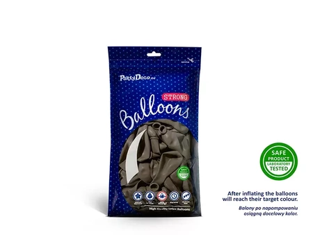 Balony lateksowe 12 cm Pastel CAPPUCCINO 100 szt.