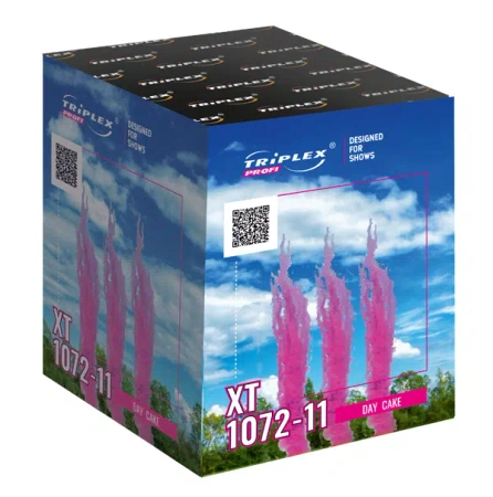 WYRZUTNIA DZIENNA RÓŻOWA 25 strzałów, 30mm, XT1072-11, Triplex