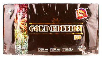 BATERIA GOLD EDITION 150 - 150 strzałów KOLOROWA