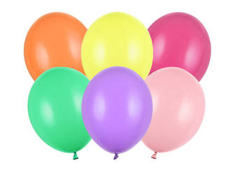  Balony lateksowe - Pastel Mix - 10 szt.