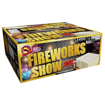 POKAZ FAJERWERKÓW FIREWORKS SHOWE, 256 strzałów, 20 mm - SRPYRO