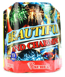 Bateria BEAUTIFUL AND CHARMING, 19 strzałów, 30mm - Surex