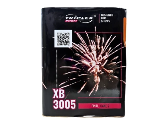 Bateria FINAL CAKE 2, 25 strzałów, 30mm - Triplex