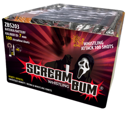 PISZCZKI WHISTLING ATTACK, SCREAM BUM, 100 strzałów, ZBS203, ZomBum