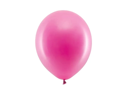 Balony pastelowe 23cm, Rainbow, Fuksja - 100 sztuk