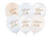 Balony 30cm - Welcome Baby - Niebieski mix - 6 sztuk