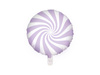 Balon foliowy - Cukierek - Jasny liliowy - 35 cm