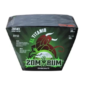 WYRZUTNIA HUKOWA EL TITANIO Z, 54 strzały, 30 mm, ZB141, ZomBom