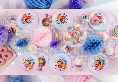 Serwetki papierowe - Koci Domek Gabi - 33x33cm - 20 sztuk