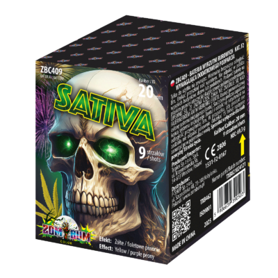 WYRZUTNIA SATIVA, 9 strzałów, 20 mm, ZBC409, ZomBum