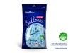 Balony lateksowe 43 cm Pastel Light Blue (JASNOBŁĘKITNY) 25 szt.