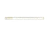 Zestaw 2x Tuba Konfetti - płatki róż - kremowe - 80cm