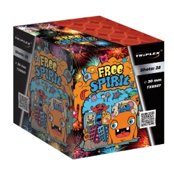 WYRZUTNIA FREE SPIRIT, 25 strzałów, 30mm, TXB937, Triplex