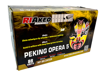 WYRZUTNIA PEKING OPERA 5, 88 strzałów, 30 mm, HF-88-2432S, Riakeo
