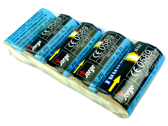 Mini fontanny NIEBIESKIE, ZŁOTE ISKRY, 5 sztuk, 15 sekund - Jorge