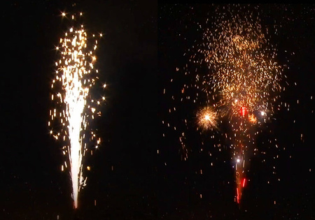 Fontanna ETNA 8", 54 sekundy - SRPYRO