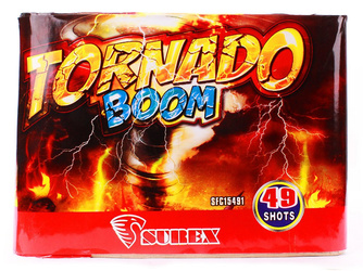 Bateria TORNADO BOMB, 49 strzałów, 25mm - Surex