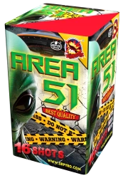 WYRZUTNIA AREA 51 - 16 strzałów - 38 mm - CLE4356 - SRPYRO