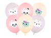Balony lateksowe 30cm - Koci Domek Gabi - 6 szt.