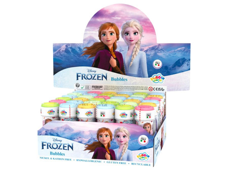 Bańki mydlane z bohaterami z bajek - Kraina Lodu- 60ml - 1szt.