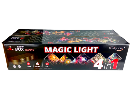 Bateria MAGIC LIGHT, 164 strzały, 30mm - Triplex