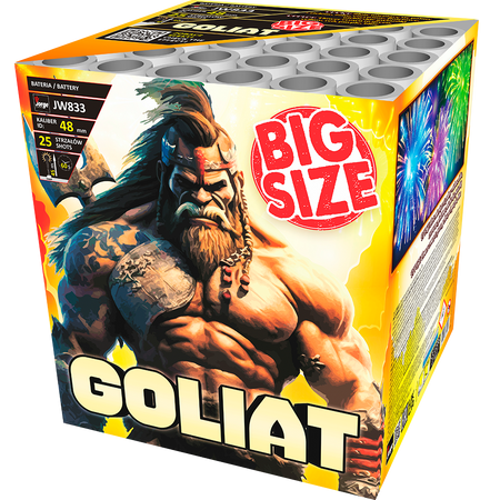 WYRZUTNIA GOLIAT - 25 strzałów - 48mm - JW833 - Jorge