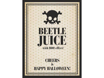 Etykiety na alkohol, Beetle Jiuce - 10 sztuk