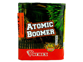 Bateria ATOMIC BOOMER, 16 strzałów, 20mm - Surex