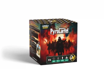 Wyrzutnia PYRO CARTEL - 25 strzałów - 36mm - PC1W4