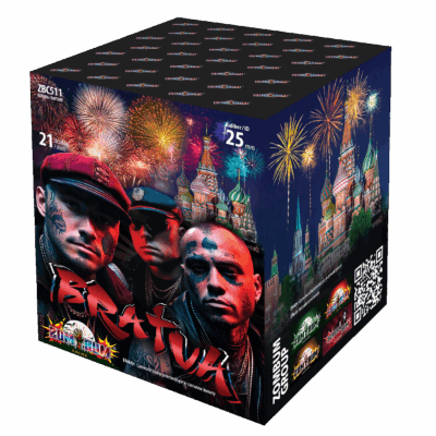 WYRZUTNIA BRATVA, 21 strzałów, 25 mm, ZBC511, ZomBum