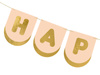 Baner urodzinowy - Happy Birthday - Konie - 13 x 150cm